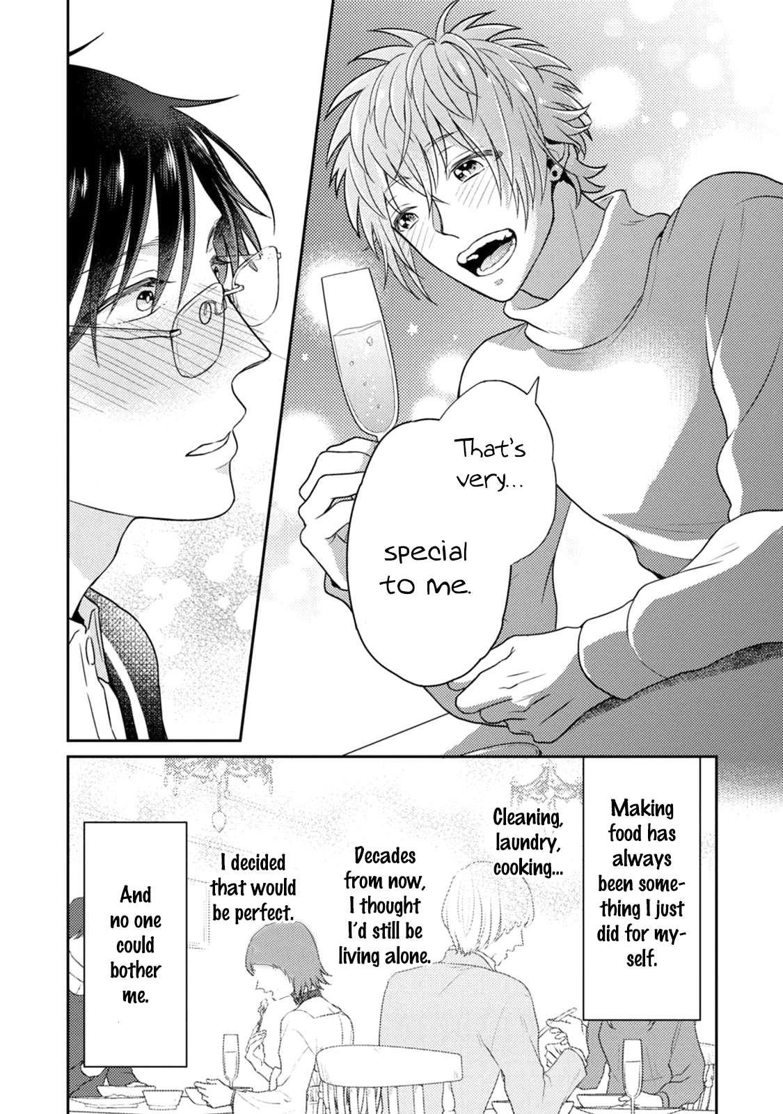 Mazu wa oishii Gohan wo tabeyou - Chapter 4 manhwa