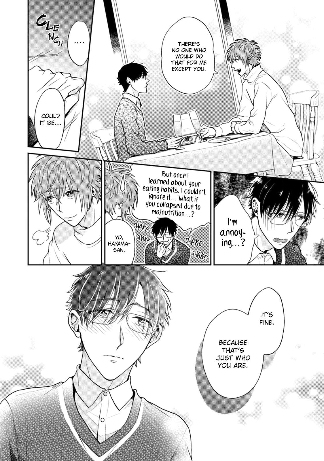 Mazu wa oishii Gohan wo tabeyou - Chapter 4 manhwa