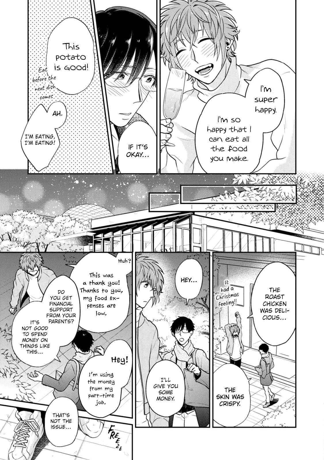 Mazu wa oishii Gohan wo tabeyou - Chapter 4 manhwa