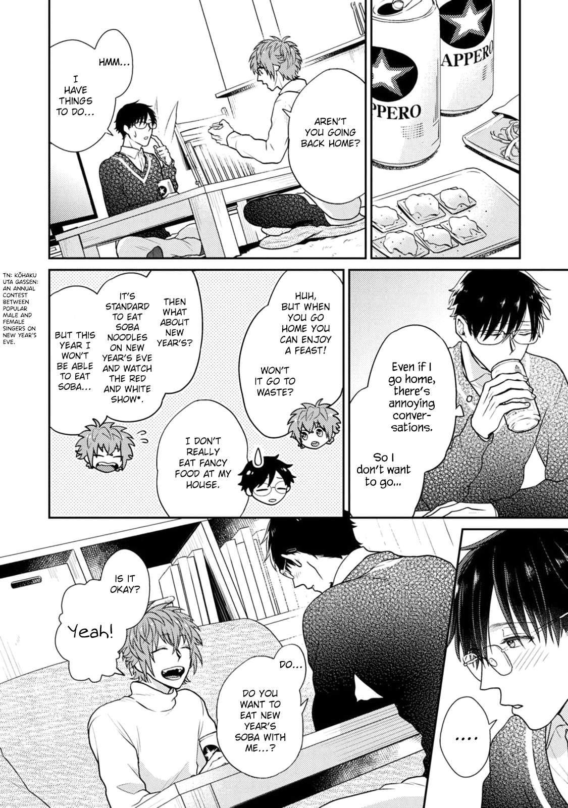 Mazu wa oishii Gohan wo tabeyou - Chapter 4 manhwa