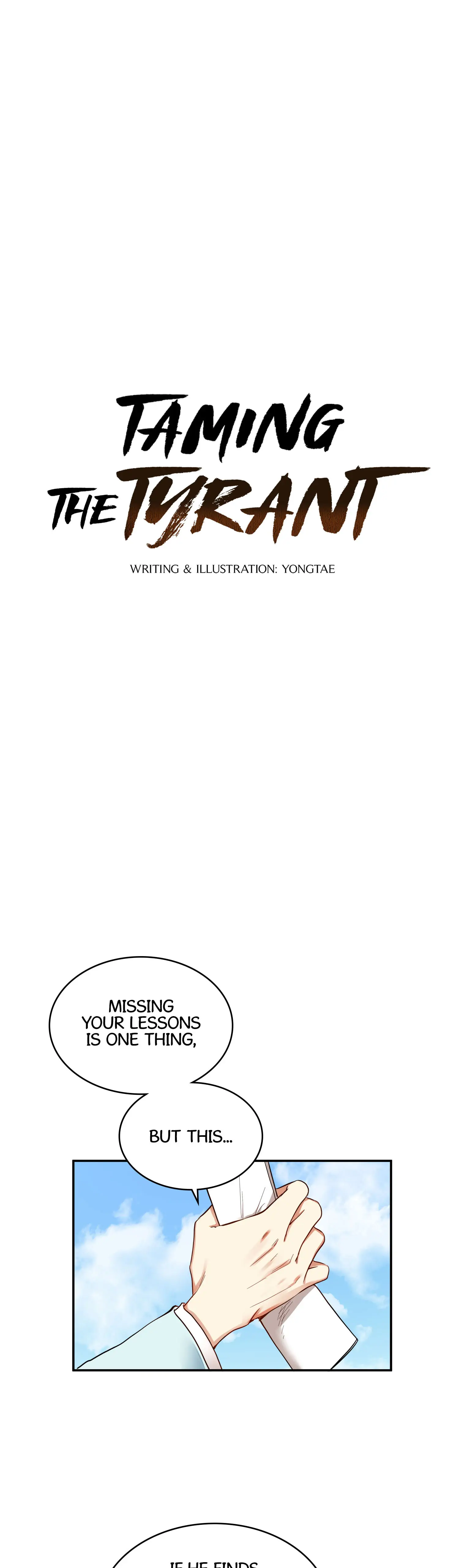 Taming the Tyrant - Chapter 28 manhwa
