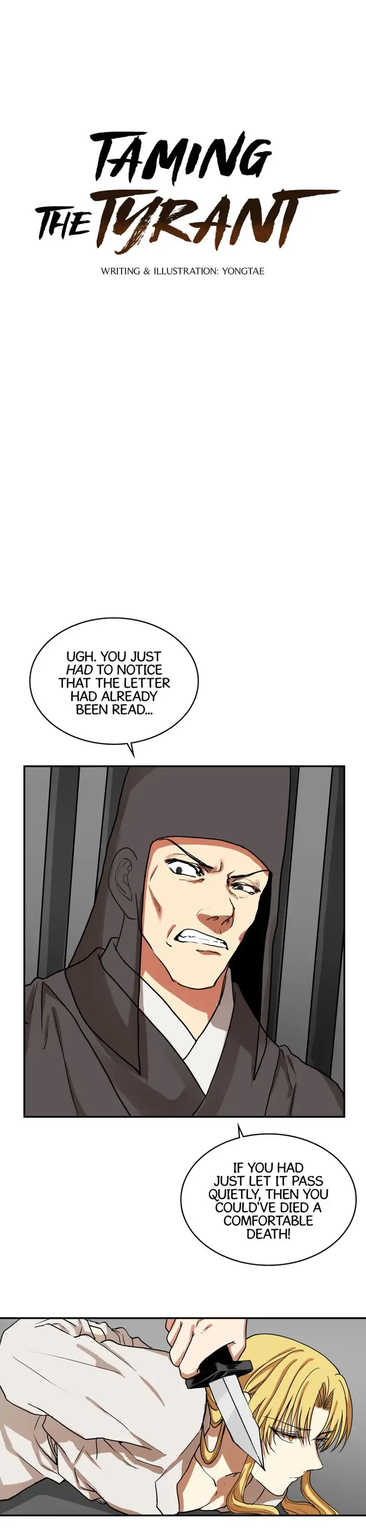Taming the Tyrant - Chapter 4 manhwa
