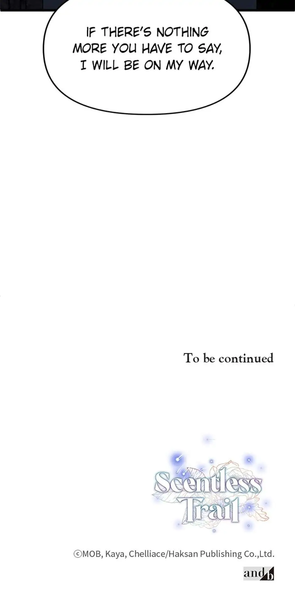 Scentless Trail - Chapter 3 manhwa