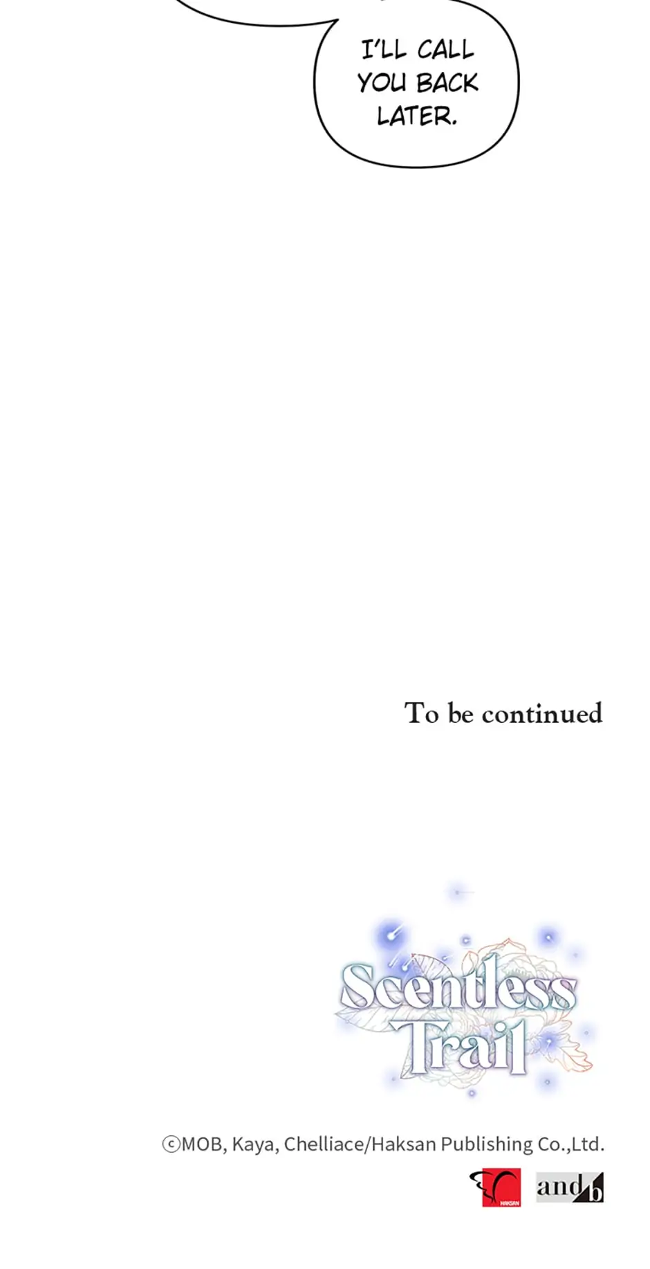 Scentless Trail - Chapter 32 manhwa