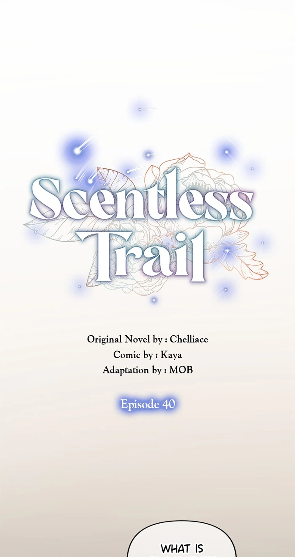 Scentless Trail - Chapter 40 manhwa