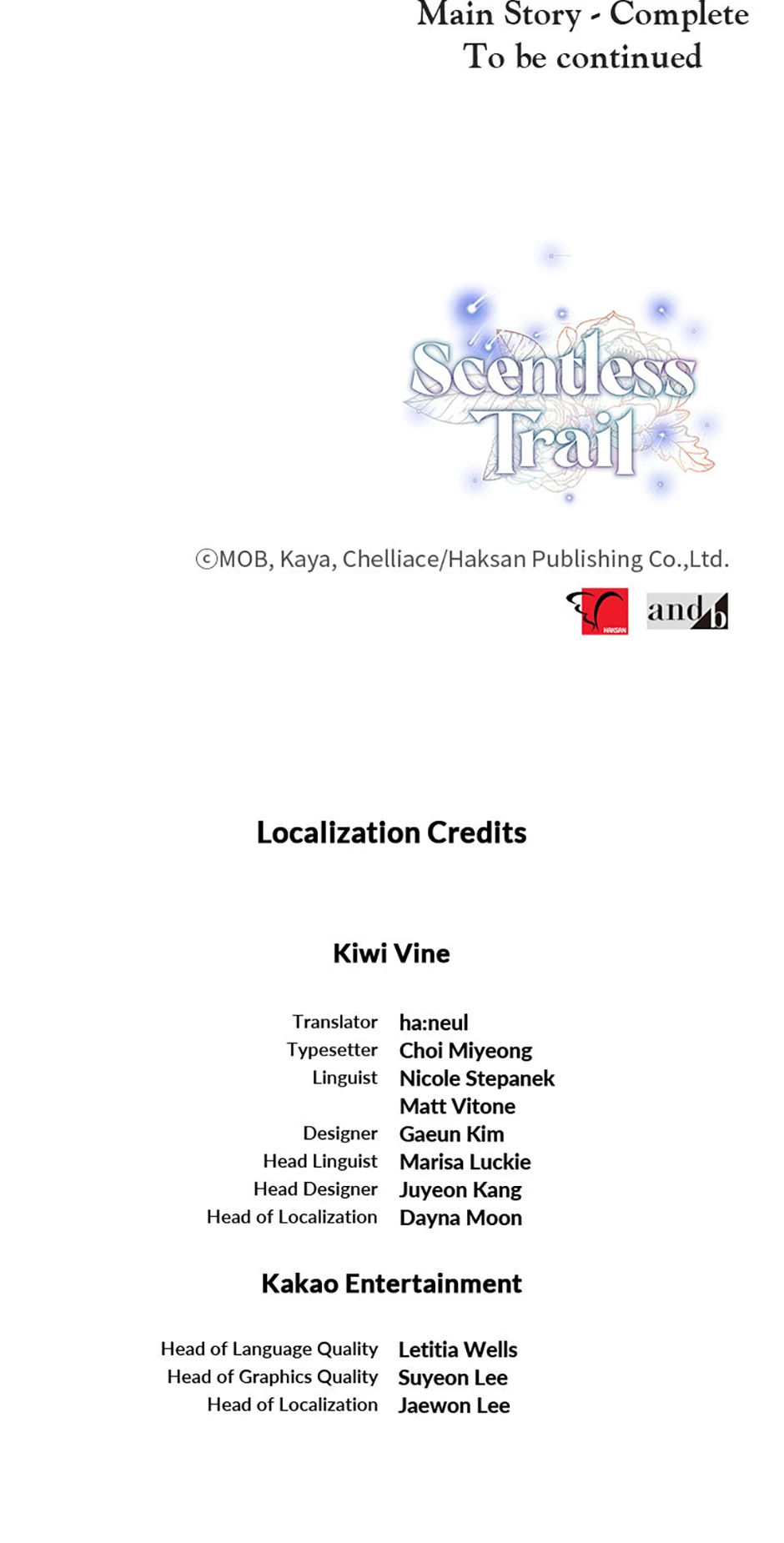 Scentless Trail - Chapter 79 manhwa