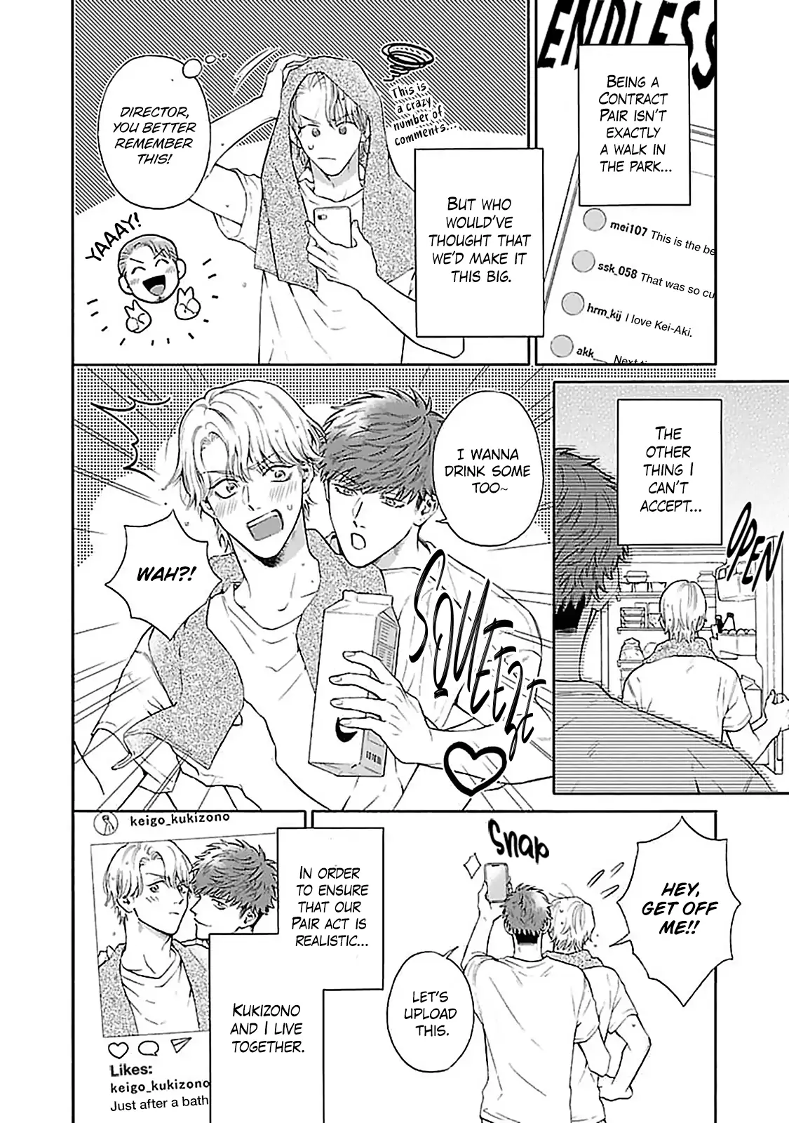 Oretachi Bijinesu Tsugai Yattemasu! - Volume 1 Chapter 1 manhwa