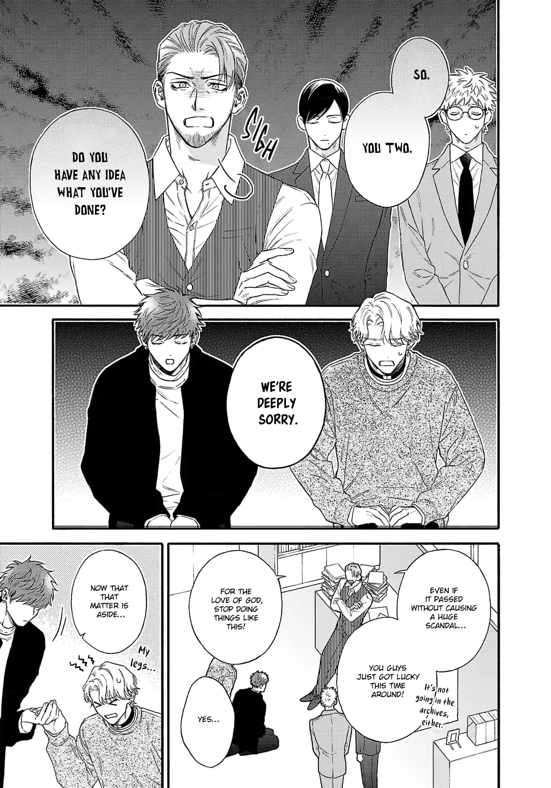 Oretachi Bijinesu Tsugai Yattemasu! - Volume 2 Chapter 8 manhwa