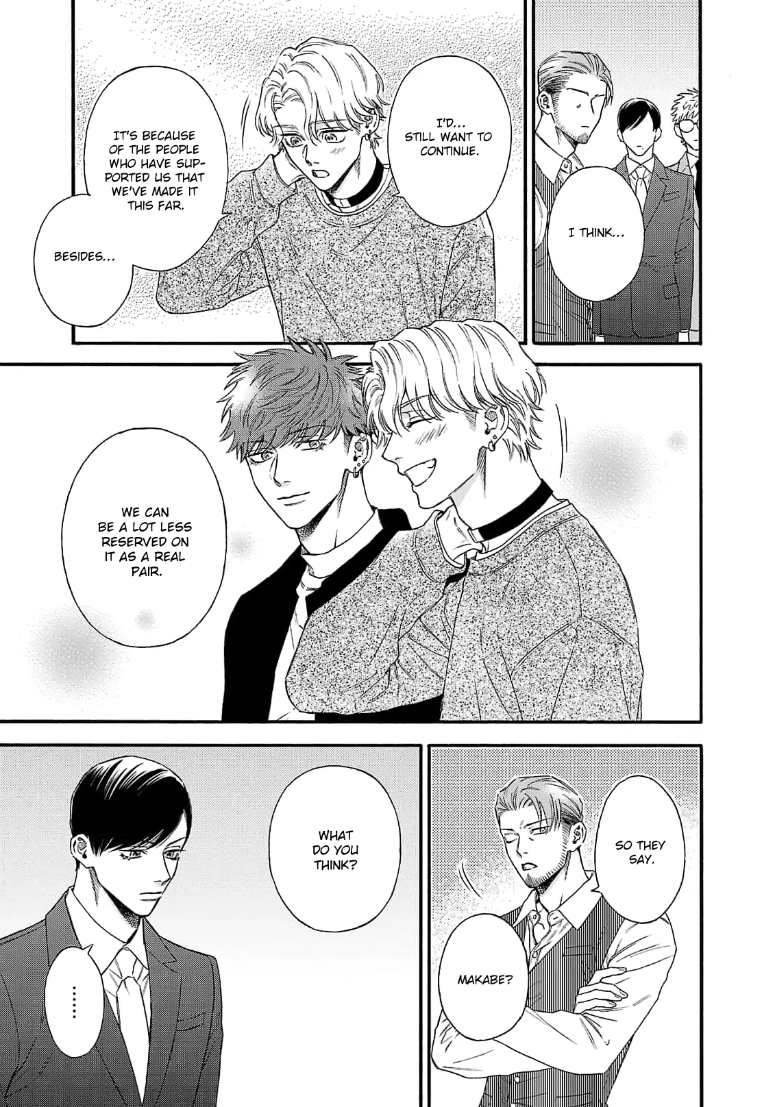 Oretachi Bijinesu Tsugai Yattemasu! - Volume 2 Chapter 8 manhwa