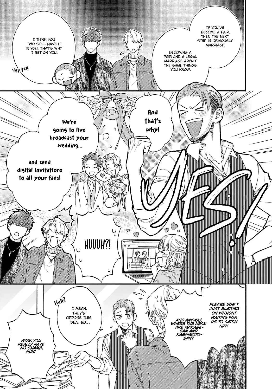 Oretachi Bijinesu Tsugai Yattemasu! - Volume 2 Chapter 8 manhwa