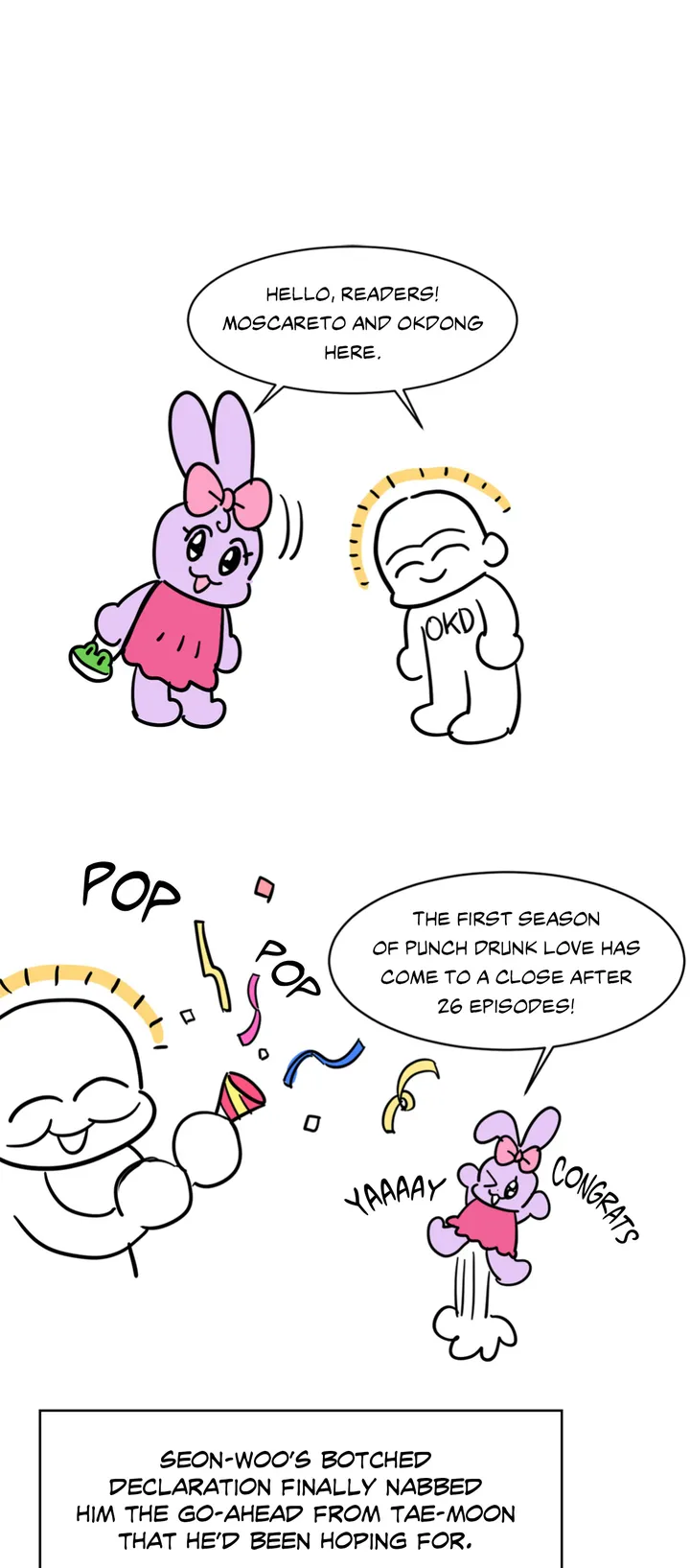 Punch Drunk Love - 〖Creator's Note〗 manhwa