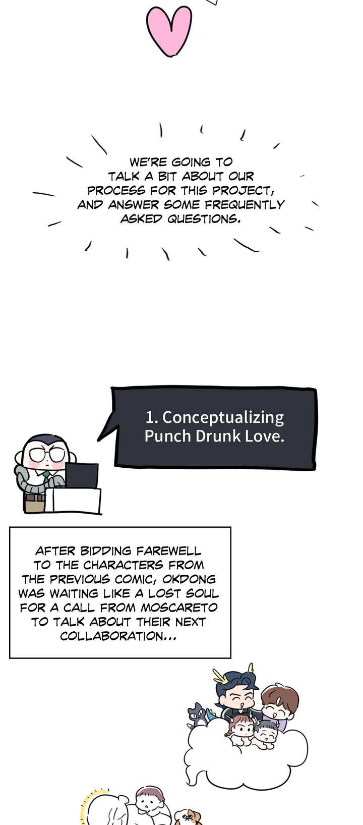 Punch Drunk Love - 〖Creator's Note〗 manhwa