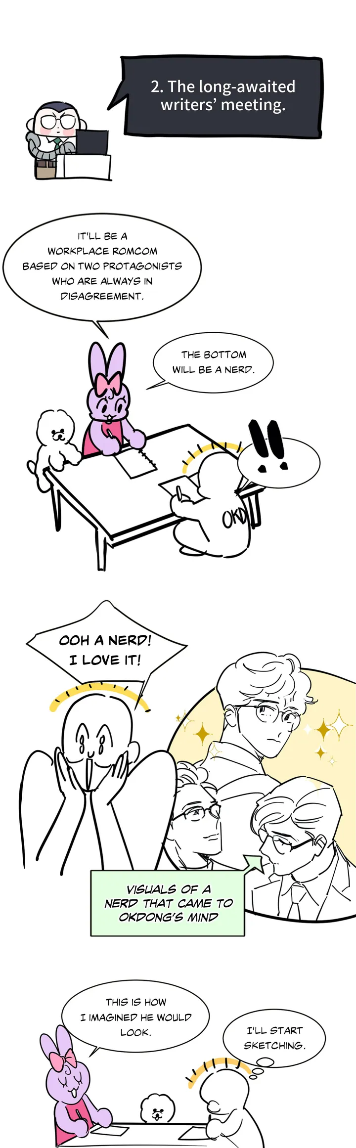 Punch Drunk Love - 〖Creator's Note〗 manhwa