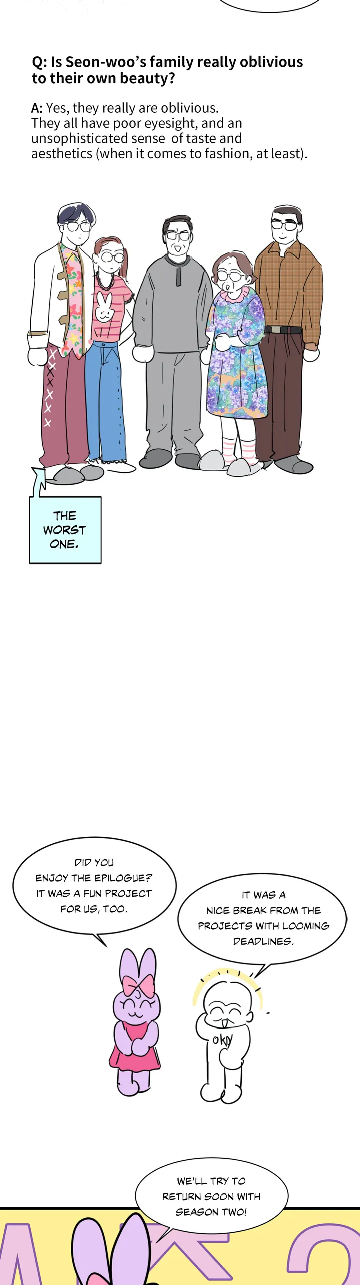 Punch Drunk Love - 〖Creator's Note〗 manhwa