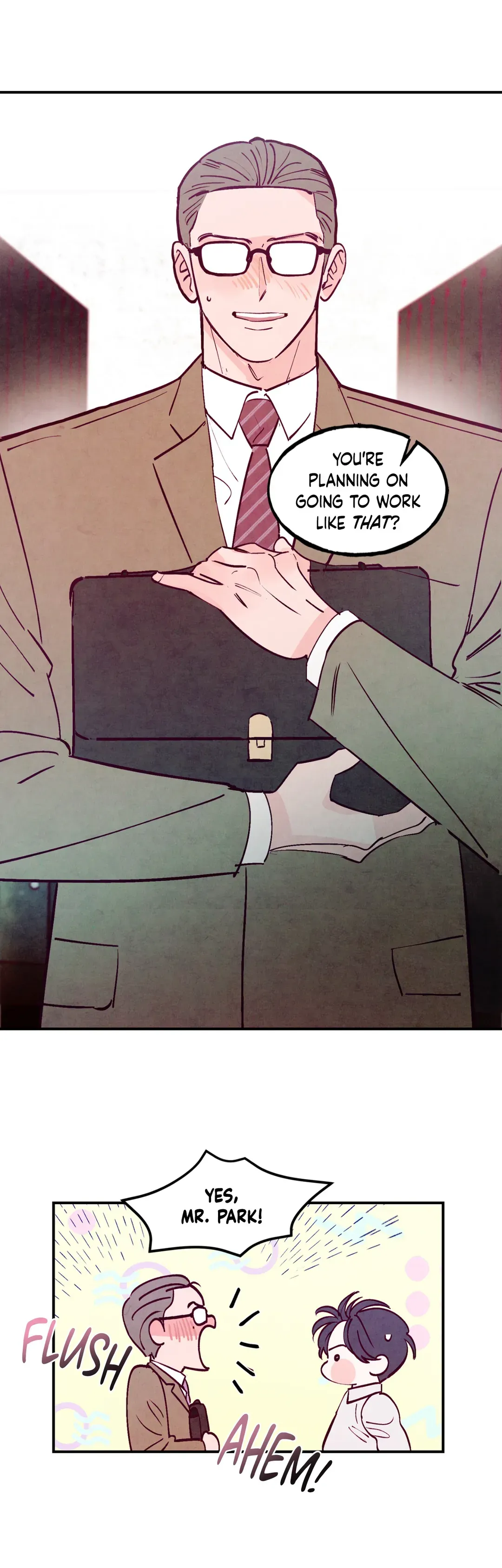 Punch Drunk Love - Role-Reversal AU manhwa