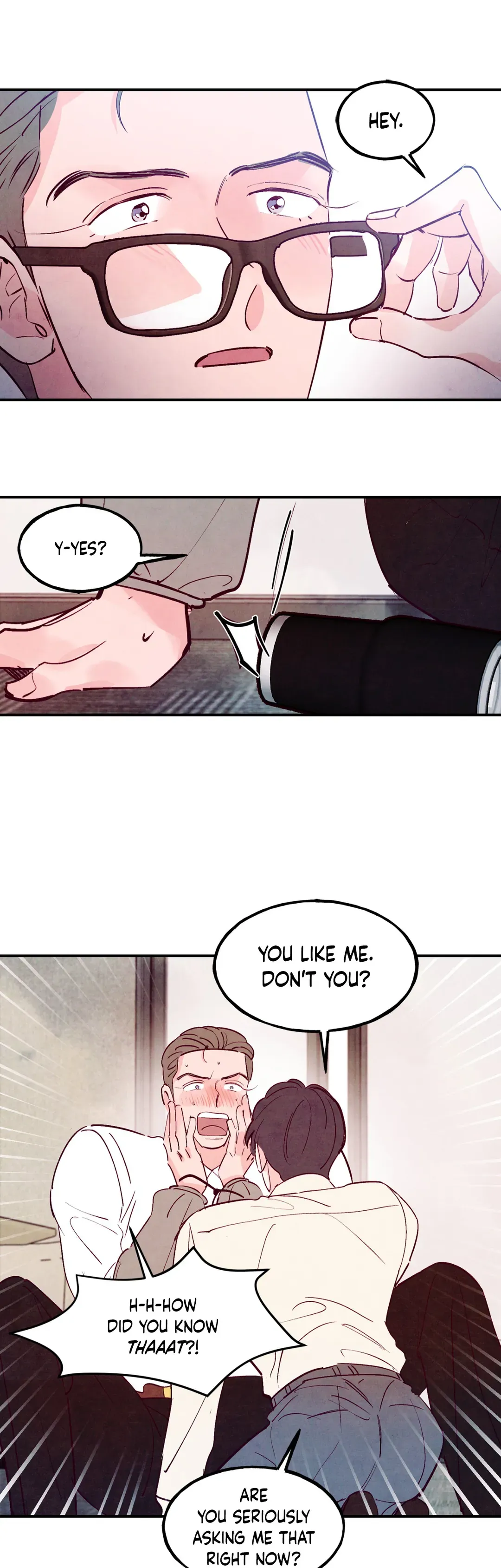 Punch Drunk Love - Role-Reversal AU manhwa