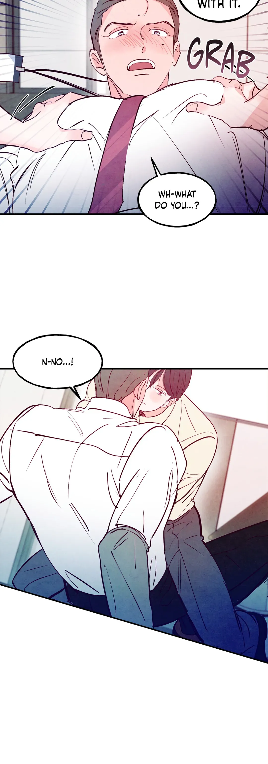 Punch Drunk Love - Role-Reversal AU manhwa