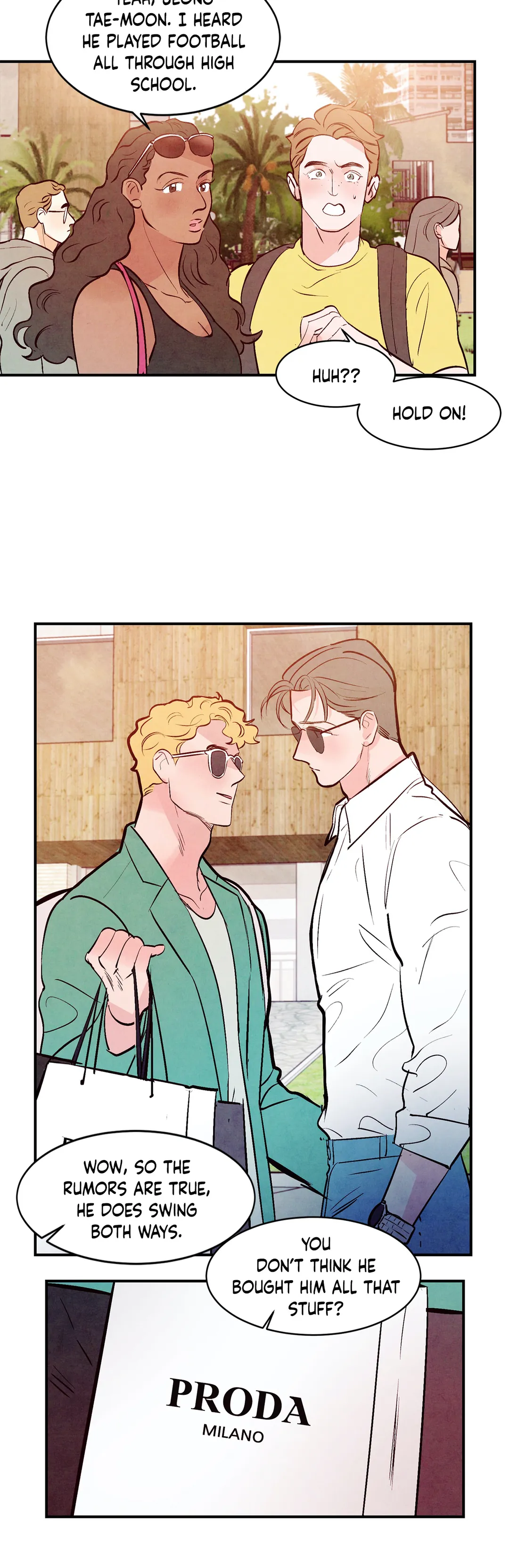 Punch Drunk Love - Side Story 1 〖College AU〗 manhwa