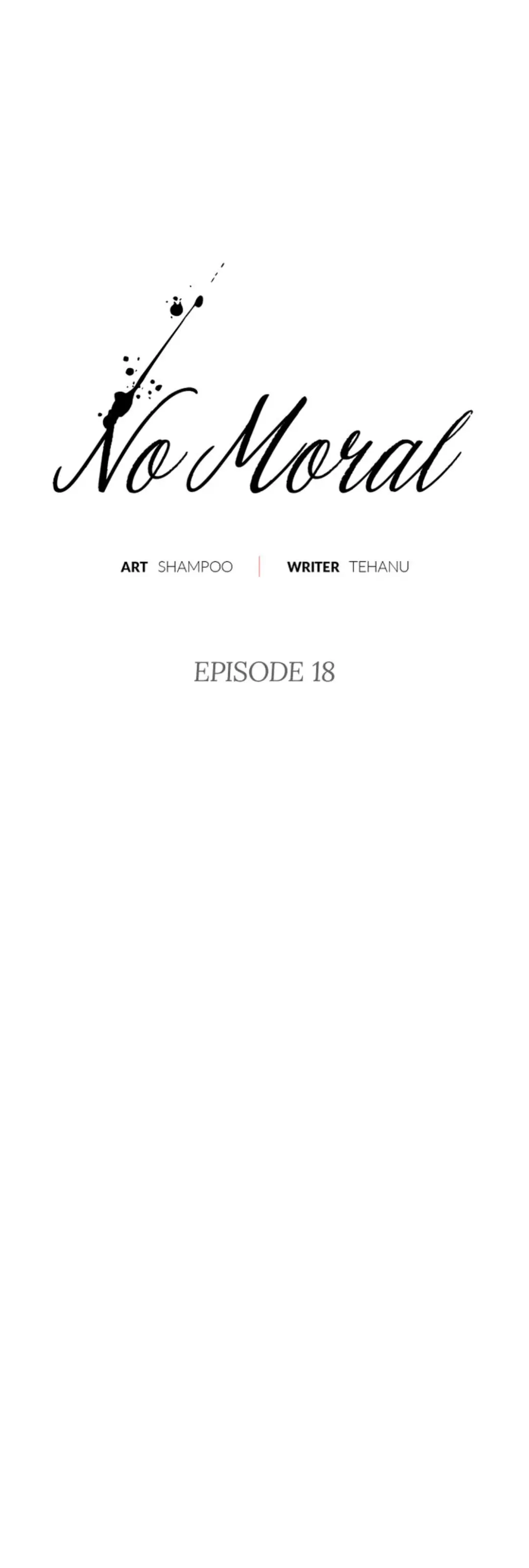 No Moral - Chapter 18 manhwa