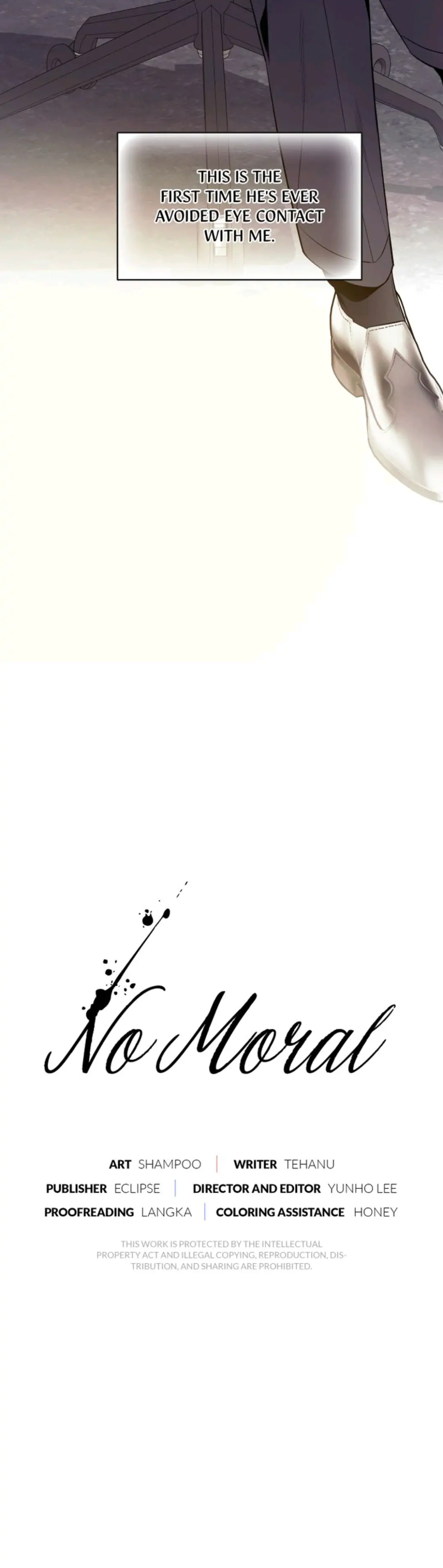 No Moral - Chapter 19 manhwa