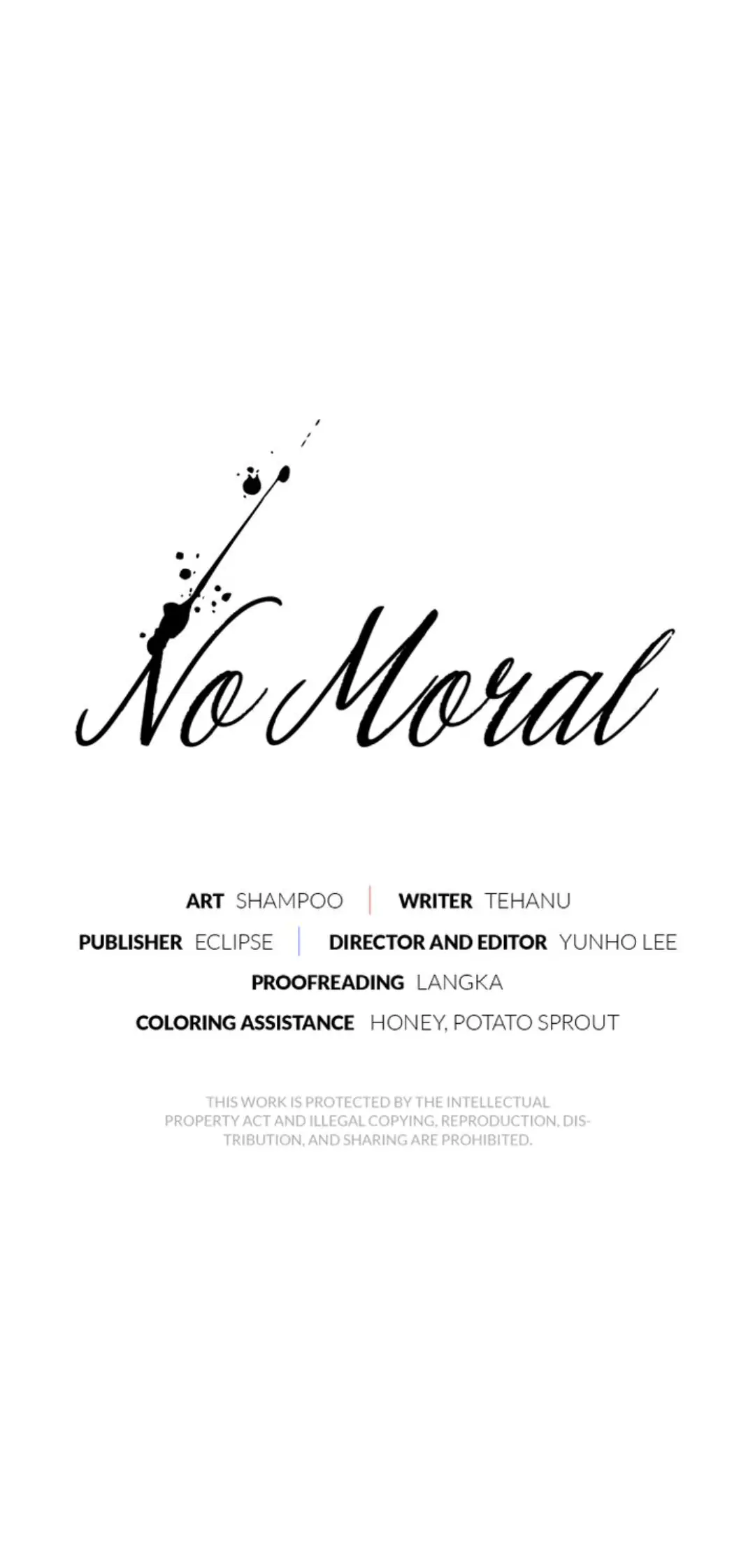 No Moral - Chapter 20 manhwa