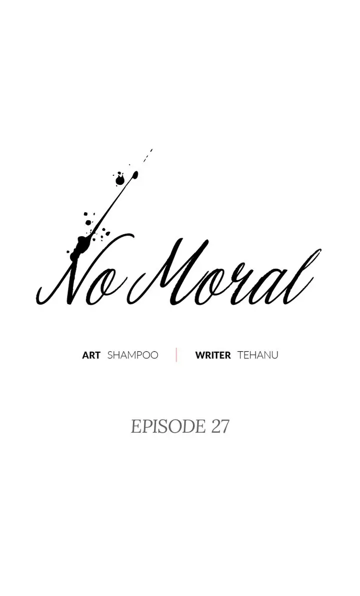 No Moral - Chapter 27 manhwa