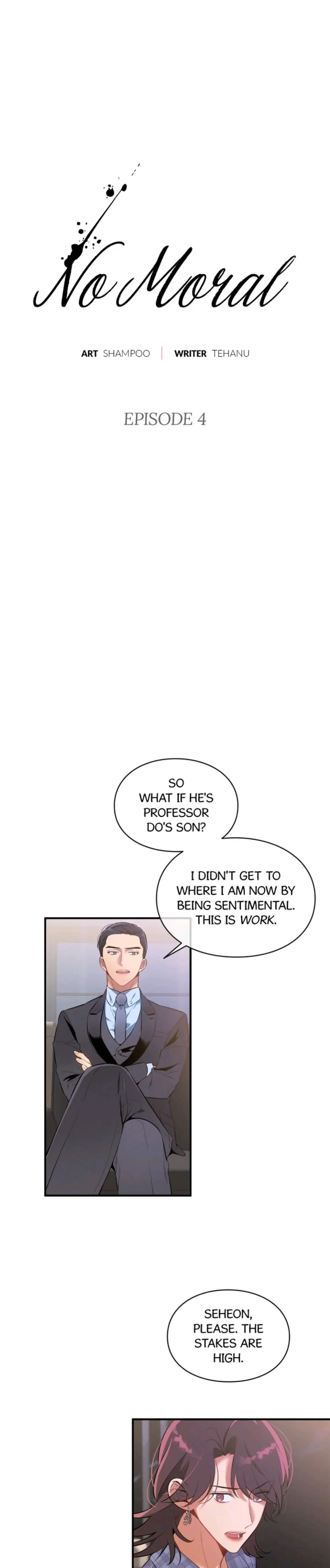 No Moral - Chapter 4 manhwa