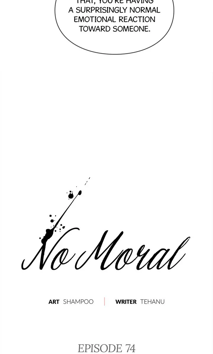 No Moral - Chapter 74 manhwa