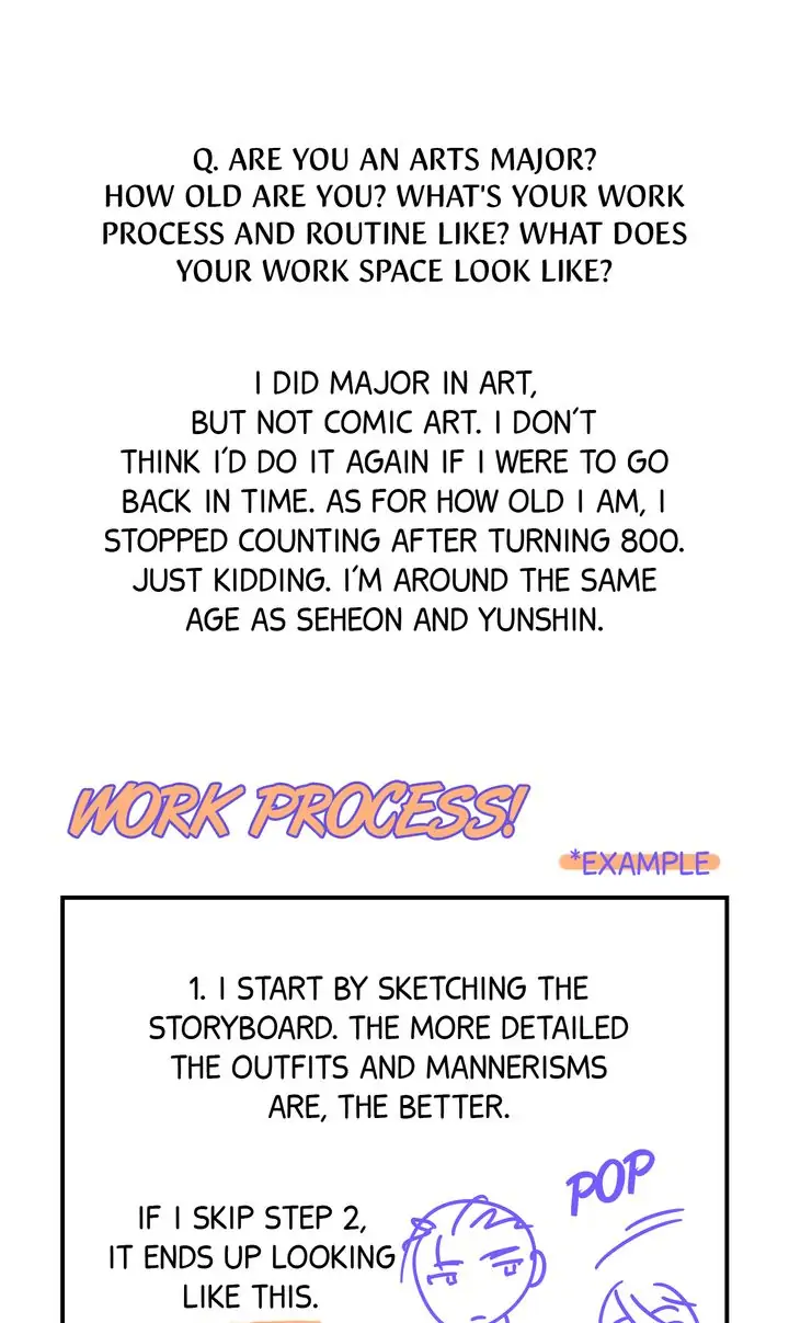 No Moral - Season 1 Afterword manhwa