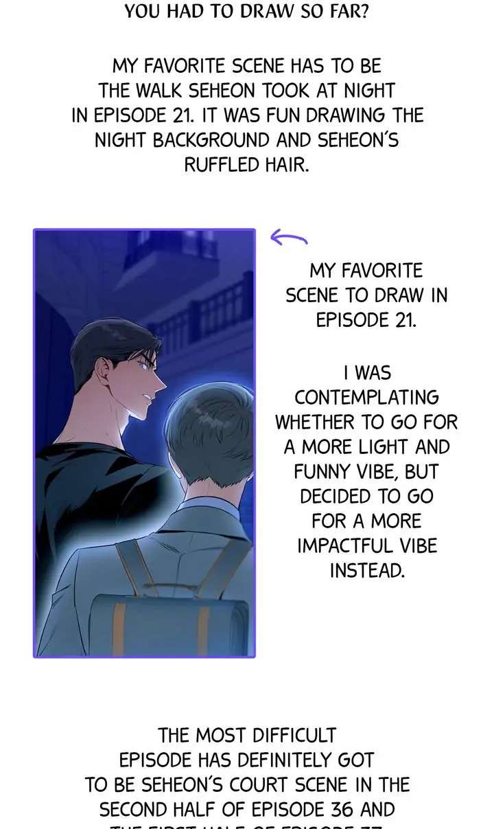 No Moral - Season 1 Afterword manhwa