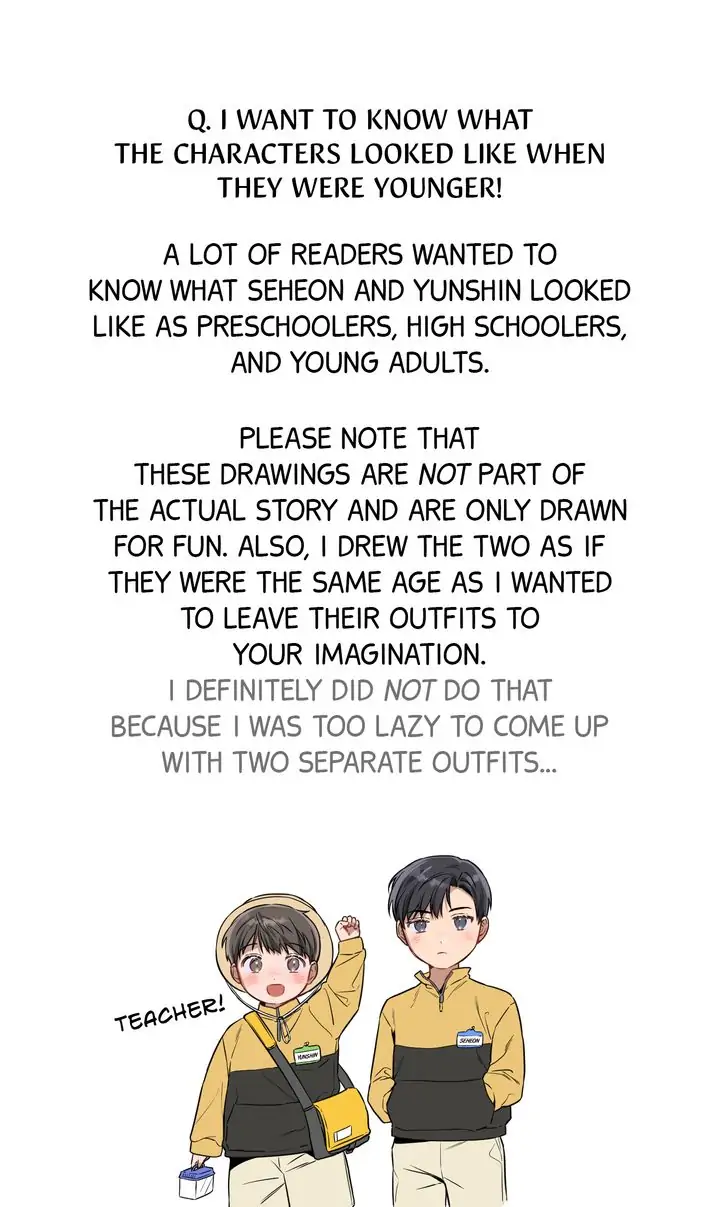 No Moral - Season 1 Afterword manhwa