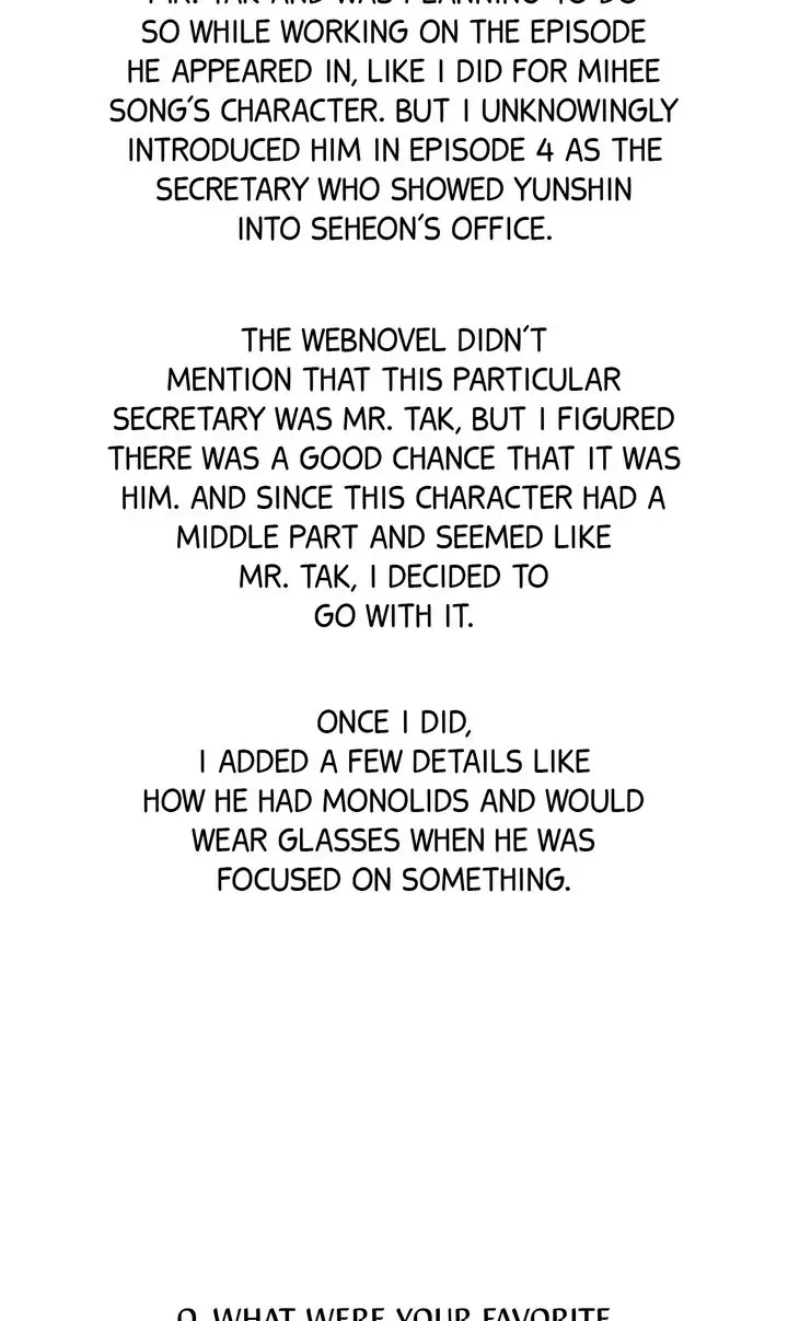 No Moral - Season 1 Afterword manhwa