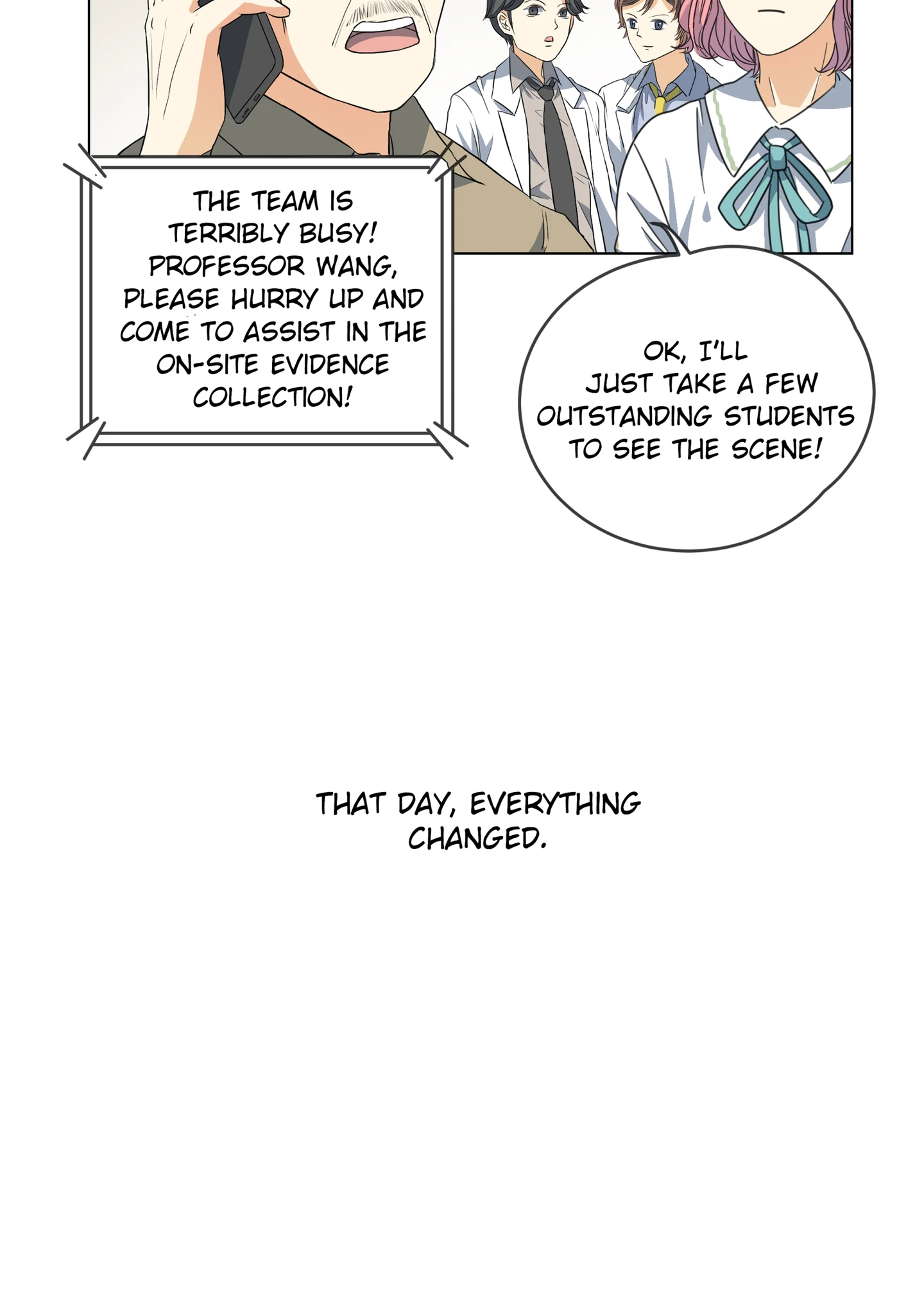 Walking in the Rain - Chapter 15 manhwa
