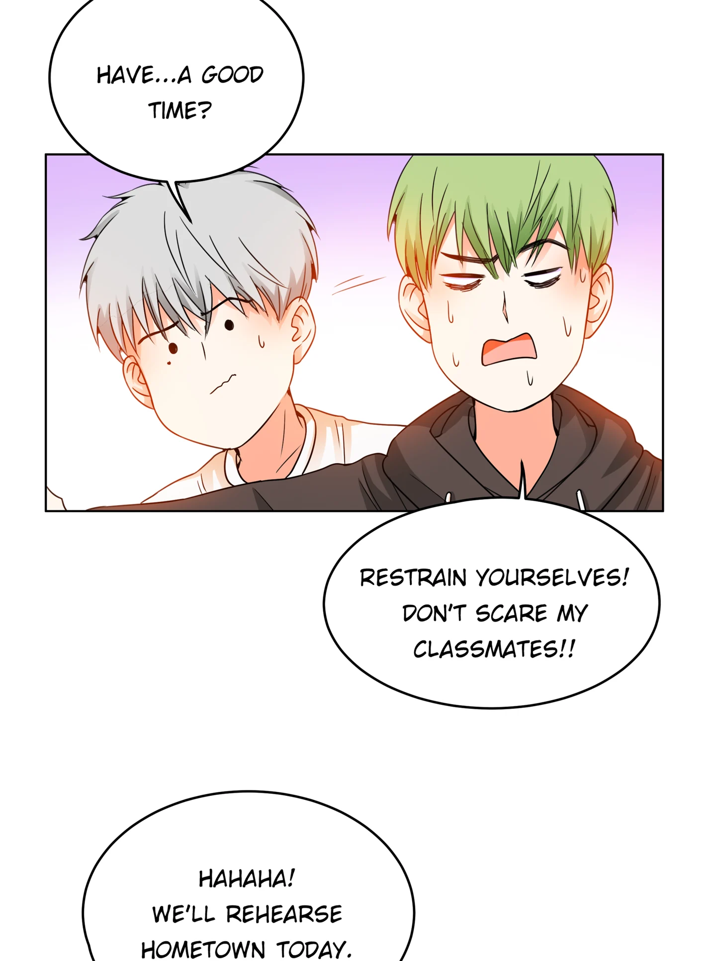 Walking in the Rain - Chapter 32 manhwa