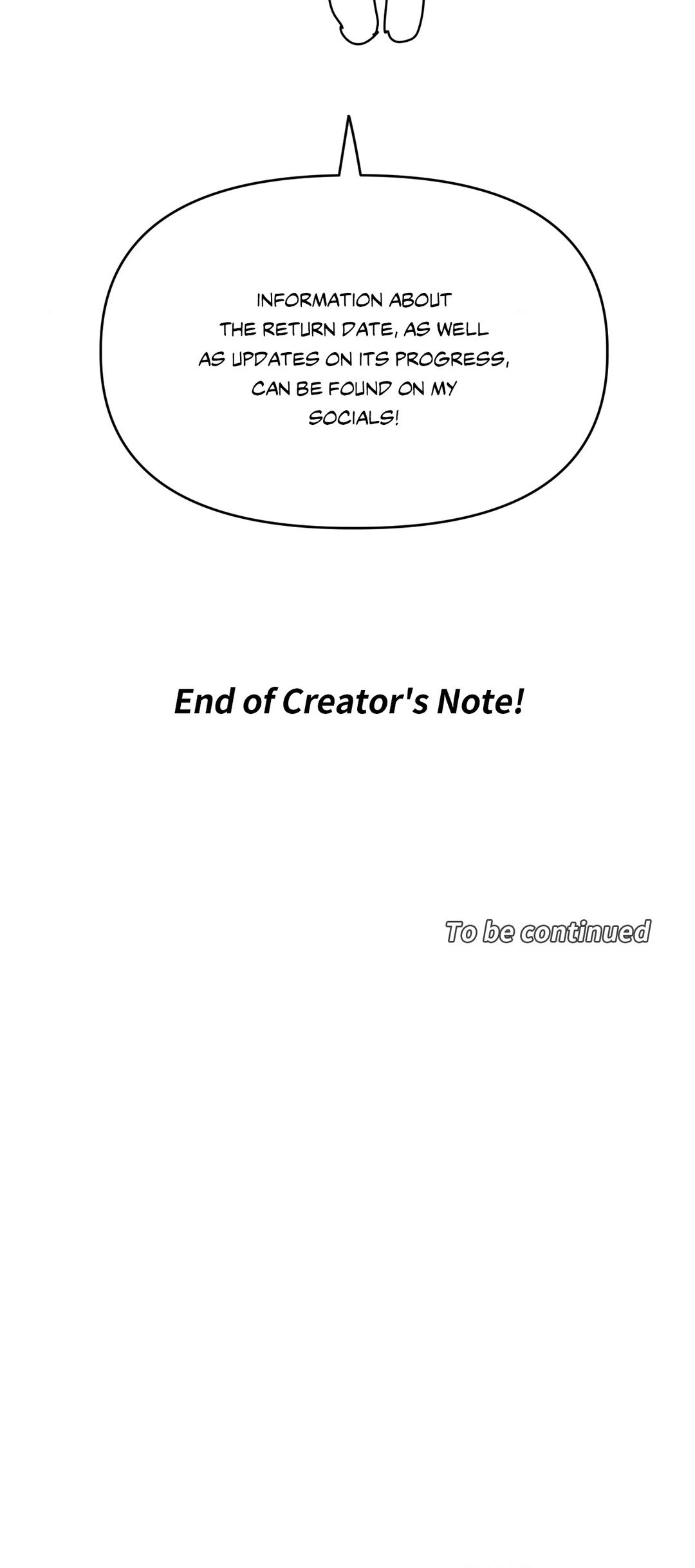 ARTS MANZ「Official」 - Creator's Note manhwa