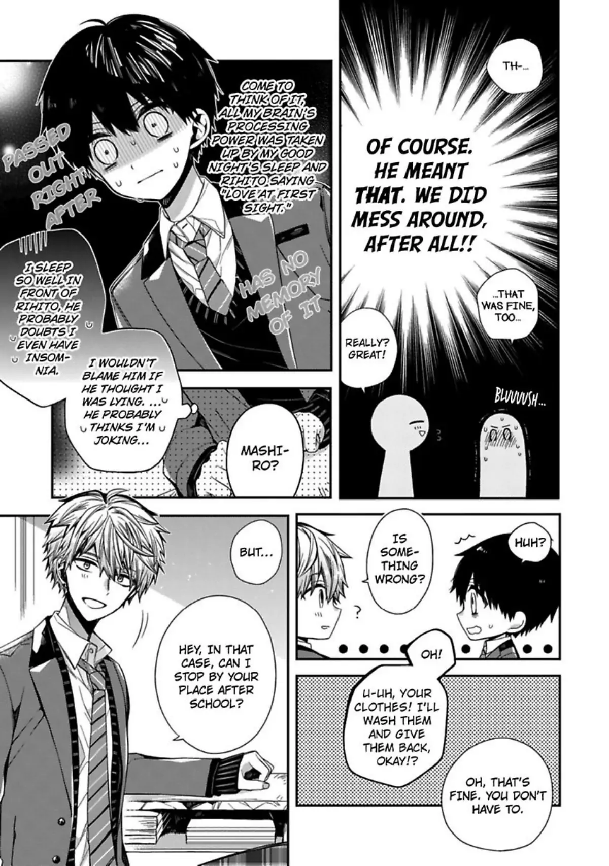 Oyasumi Matane Mashirokun - Chapter 4 manhwa