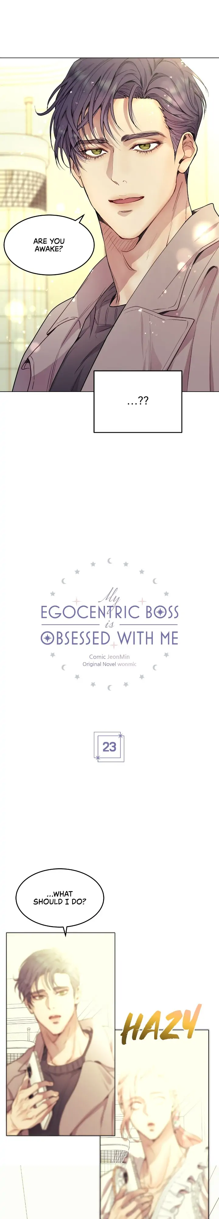 My Egocentric Boss is Obsessed With Me [Official] - Chapter 23 manhwa