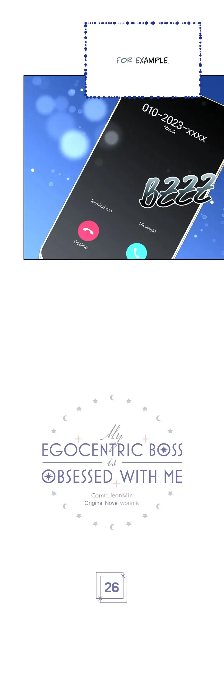 My Egocentric Boss is Obsessed With Me [Official] - Chapter 26 manhwa