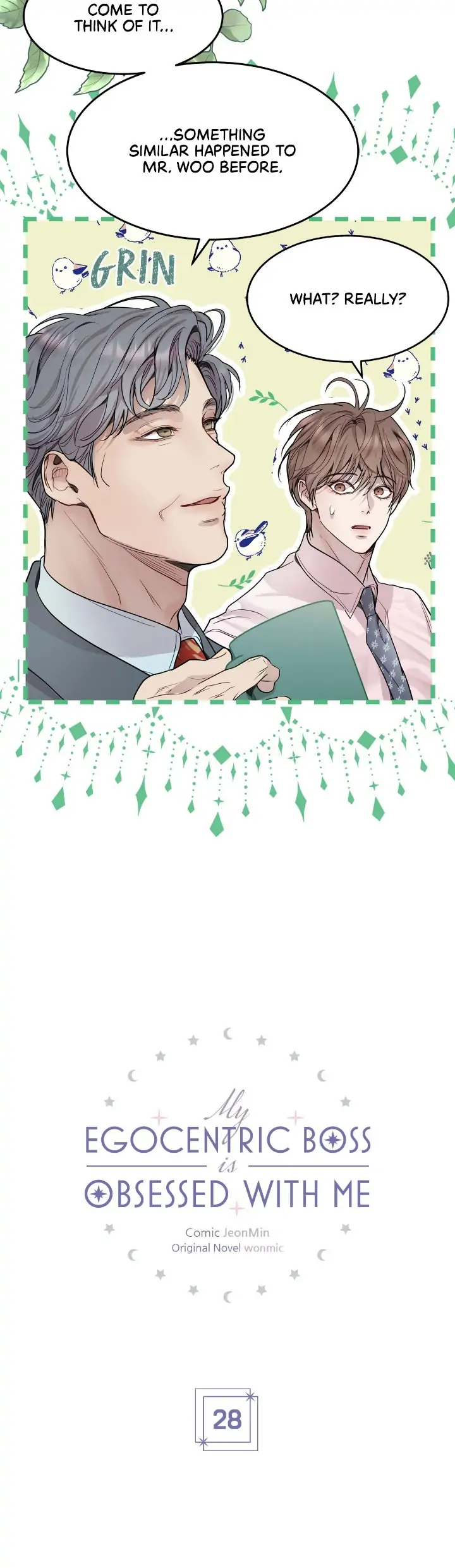 My Egocentric Boss is Obsessed With Me [Official] - Chapter 28 manhwa