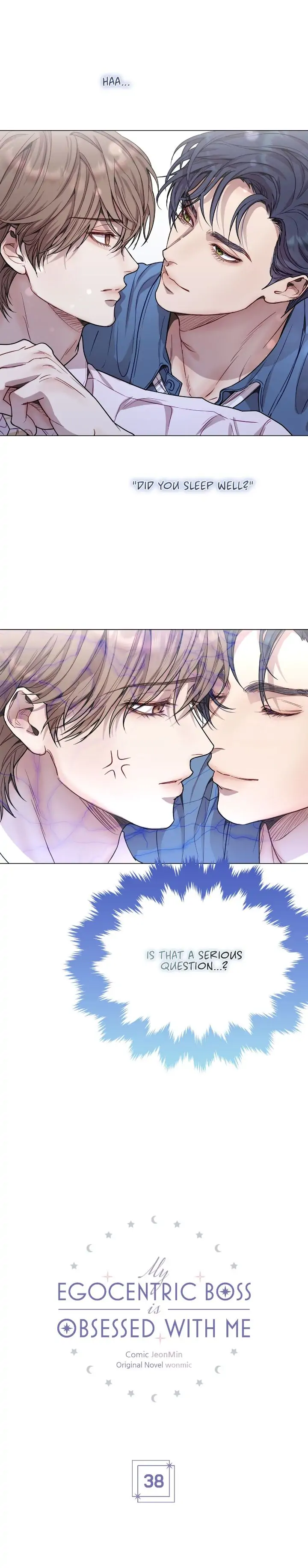 My Egocentric Boss is Obsessed With Me [Official] - Chapter 38 manhwa