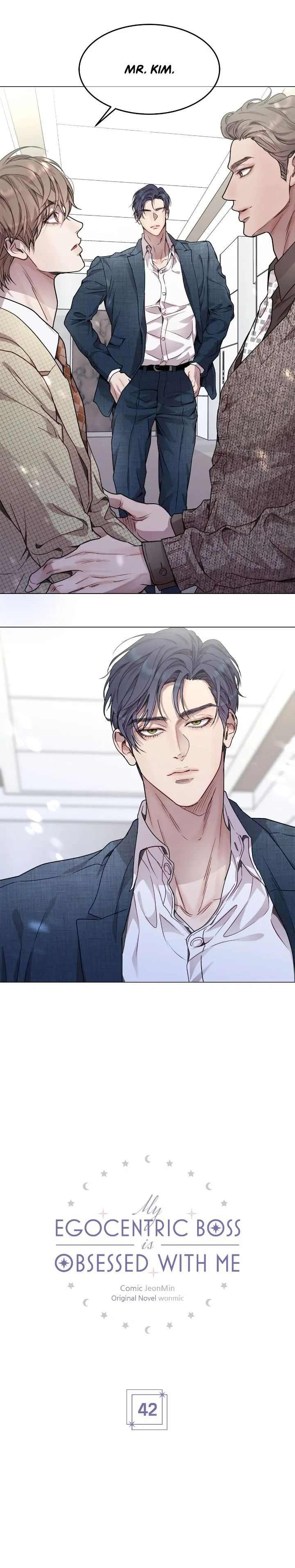 My Egocentric Boss is Obsessed With Me [Official] - Chapter 42 manhwa