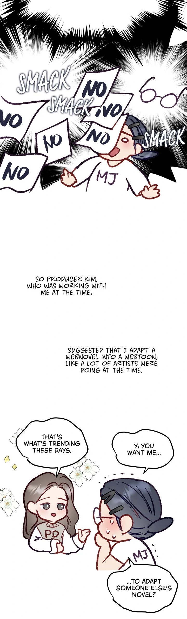 My Egocentric Boss is Obsessed With Me [Official] - Creator's Note manhwa