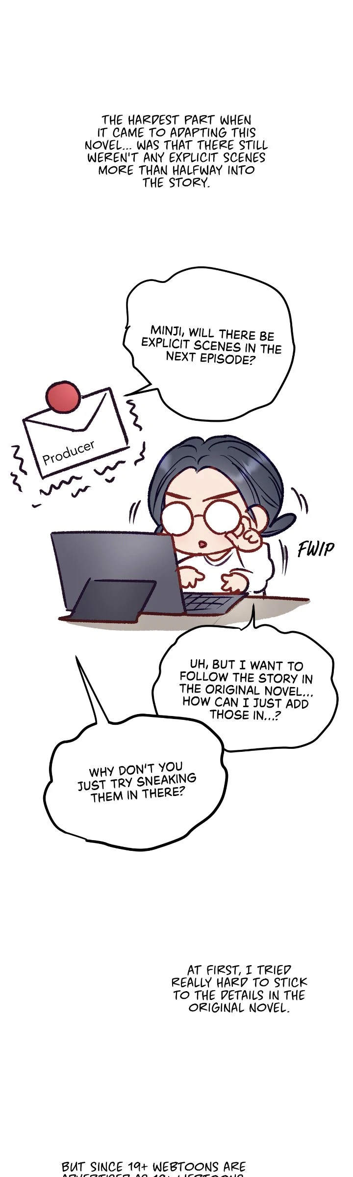 My Egocentric Boss is Obsessed With Me [Official] - Creator's Note manhwa