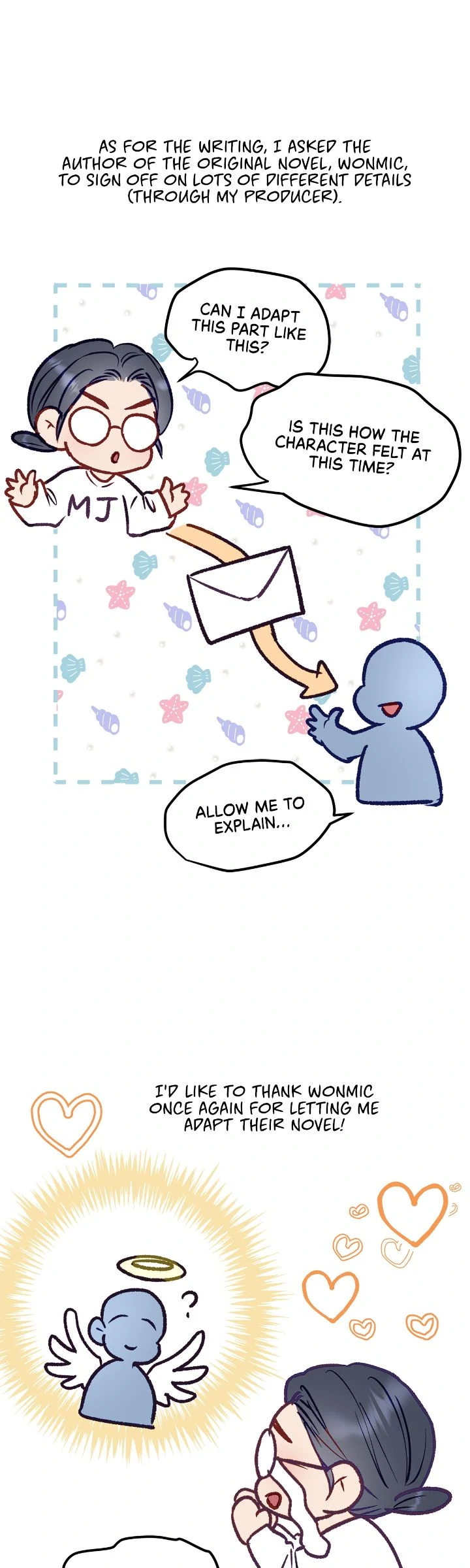 My Egocentric Boss is Obsessed With Me [Official] - Creator's Note manhwa