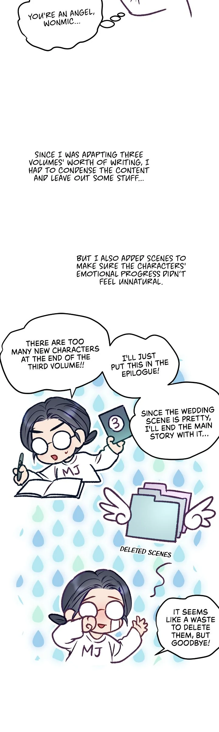 My Egocentric Boss is Obsessed With Me [Official] - Creator's Note manhwa