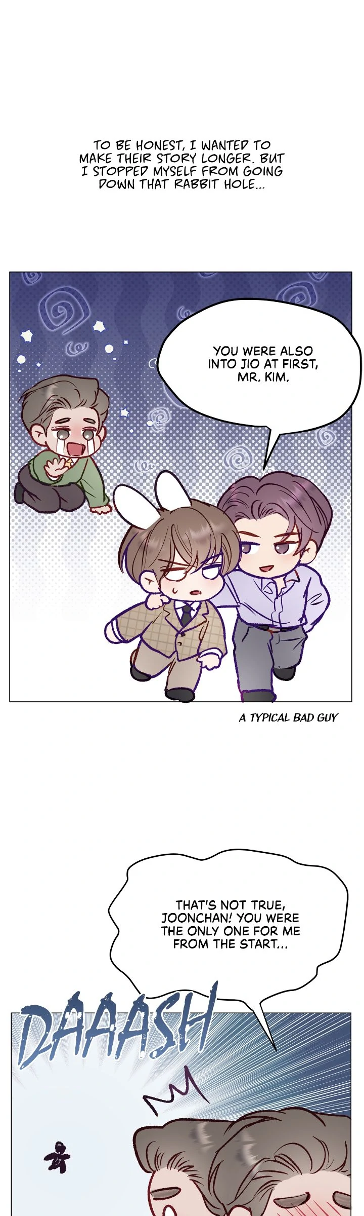 My Egocentric Boss is Obsessed With Me [Official] - Creator's Note manhwa