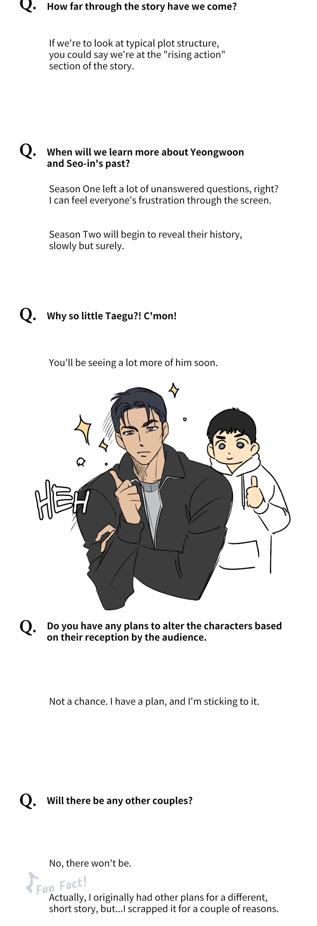 Backlight [Official] {Uncensored} - Creator's Note manhwa