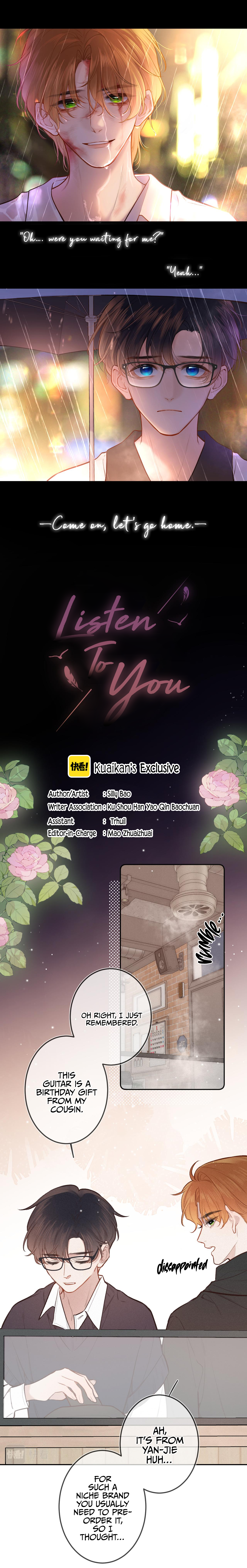 Listen to You - Chapter 14 manhwa