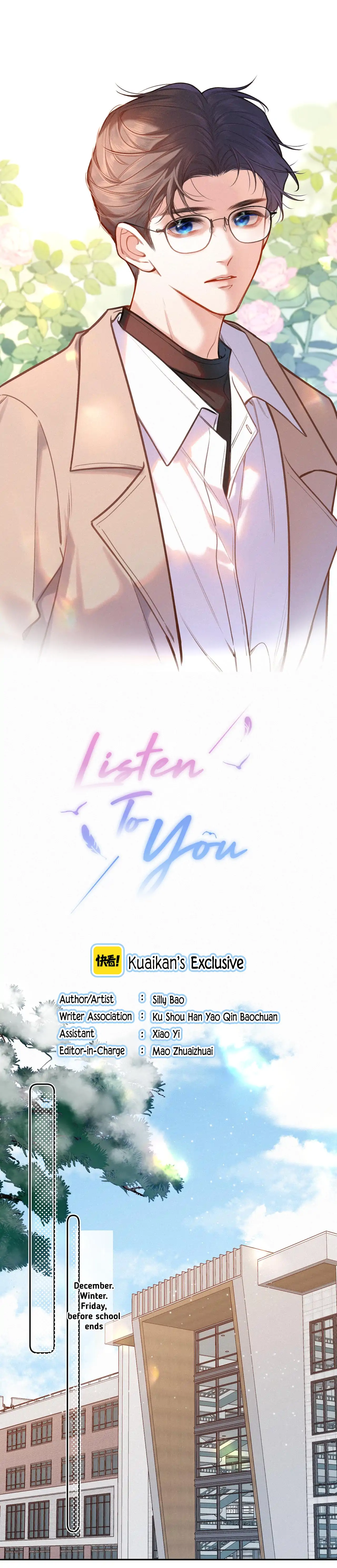 Listen to You - Chapter 17.2 manhwa