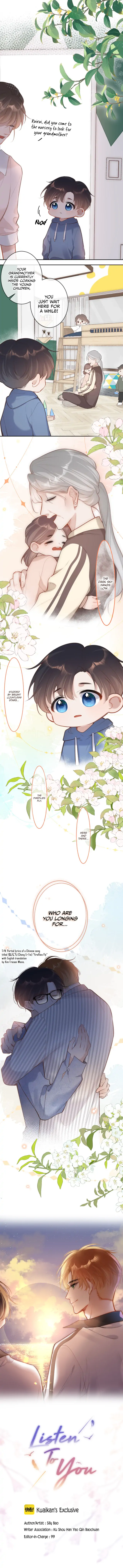 Listen to You - Chapter 4 manhwa
